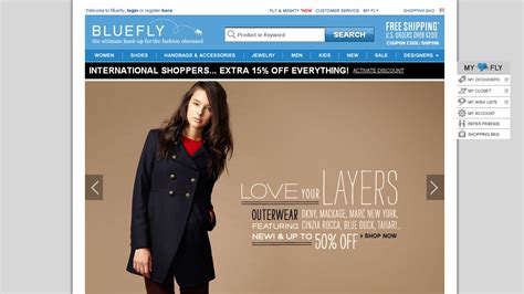 bluefly online shopping